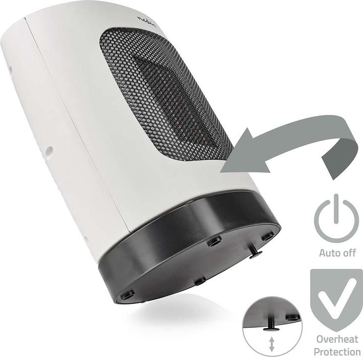 Produktbild Nedis Kompakter Keramik-Heizlüfter (2000 W)