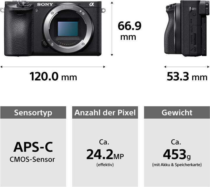 Produktbild Sony Alpha 6500 (24.20 Mpx, APS-C / DX)