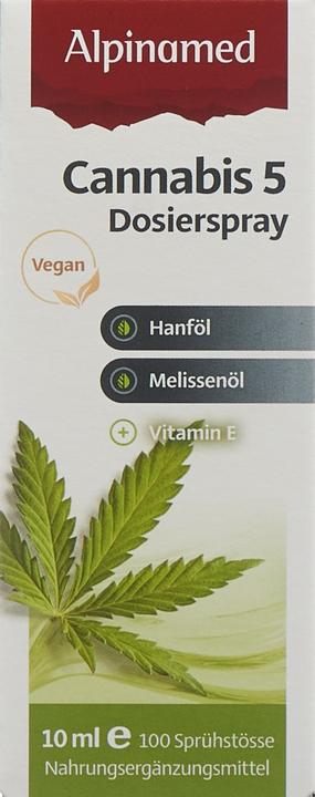 Immagine prodotto Alpinamed Cannabis 5 (1 Pezzo/i, Getto vaporizzato, 100 g)