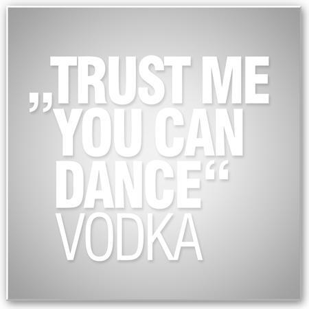 Actual product image Trenddeko Trust me you can dance (30 x 30 cm)