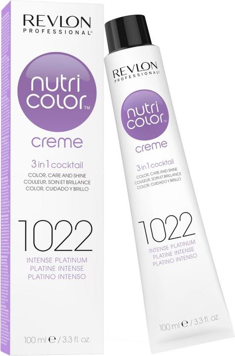 Produktbild Revlon Professional Nutri Color Creme - Intensive Platinum 1022 (Intensive Platinum 1022)
