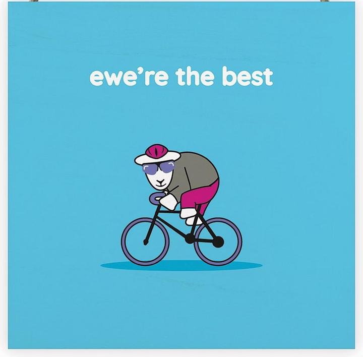Actual product image Herdy Ewe're The Best II Plaque