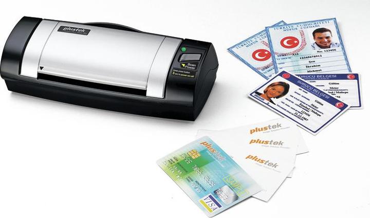 Produktbild Plustek MobileOffice D600 Plus Business card scanner 600 x 600DPI A6 Schwarz (USB)