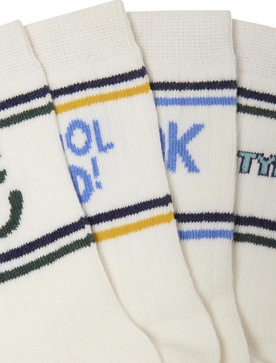 Immagine prodotto Vertbaudet 4er-Pack gerippte Jungen Sportsocken (confezione da 4, 31, 34)