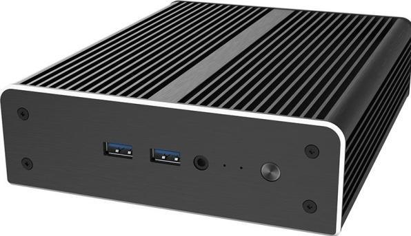 Actual product image Akasa Newton AC UCFF case for Intel NUC 13 Pro with i3, fanless - black (UCFF)