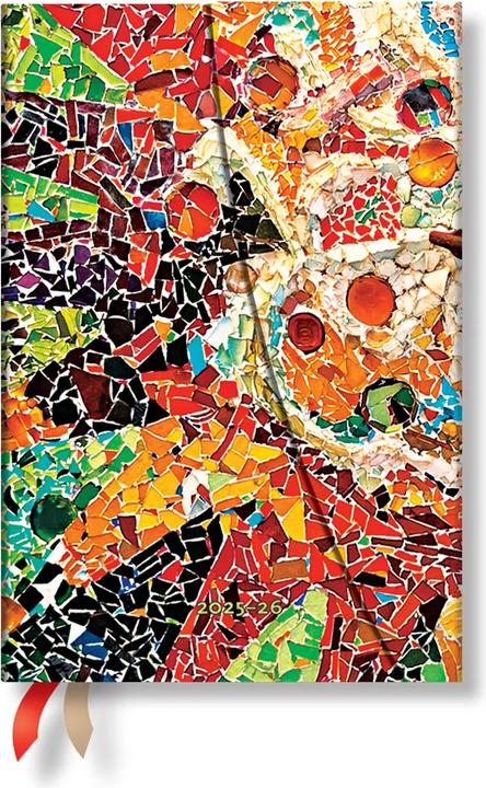Image du produit Paperblanks PAPERBLAN Agenda Gaudis Sonne Mini 25/26 DD0529-3 1W/2S 18M DE HOR HC 9.5x14cm (9,5 x 14 cm, Allemand)
