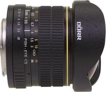 Immagine prodotto Dörr Obiettivo Fisheye 8 mm f 3,5, per Sony (Sony A, APS-C / DX)