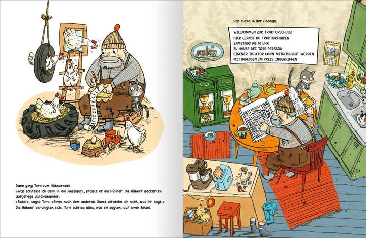 Produktbild Tores Traktorschule (Deutsch, Emelie Andrén, Ole Könnecke, 2024)