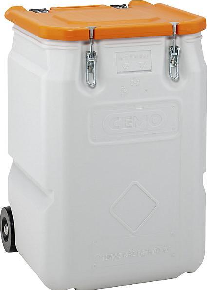 Image du produit Cemo Appareil mobile gris Couvercle orange 250 litres