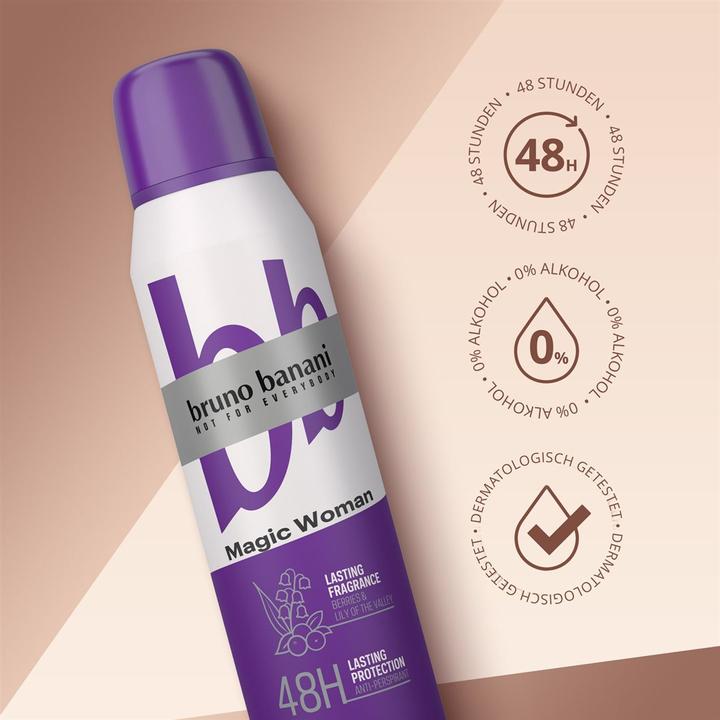 Produktbild Bruno Banani Woman Antiperspirant 150ml (Spray, 150 ml)