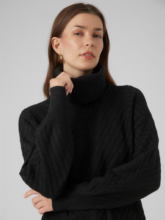 Image du produit Vero Moda VMANJASTINNA LONG COWL PULLOVER GA EXC Pull en maille (S)