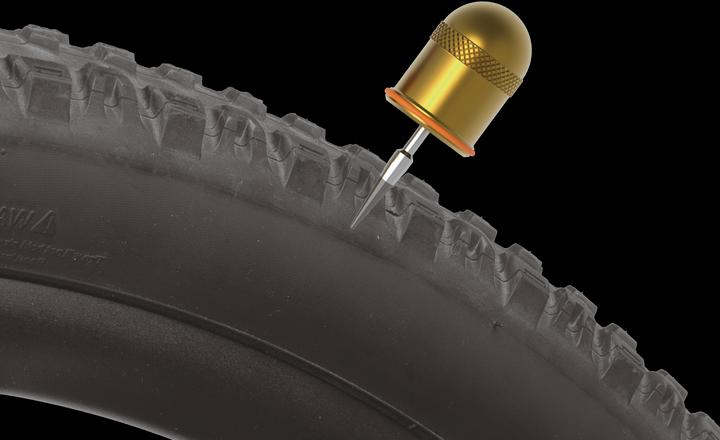 Immagine prodotto Topeak Tubi Pod, Pod in alluminio con tappo d'aria e kit di riparazione per pneumatici Tubeless