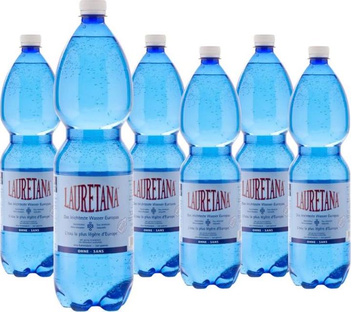 Lauretana Mineralwasser ohne Kohlensäure (6 x 150 cl)
