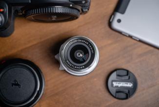 Actual product image Voigtländer Color-Skopar 21mm/3.5 II VM asph. silver (Leica M, full size)