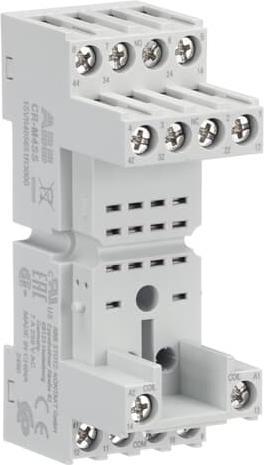 Immagine prodotto ABB Presa per relè da utilizzare con il relè di interfaccia CR-M, guida DIN (Presa per relè)