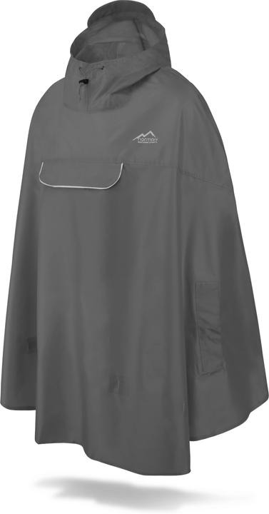 Actual product image Normani Unisex Rain Poncho Waterproof Cherrapunji (56, 58)