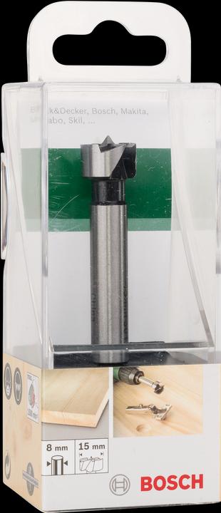 Produktbild Bosch Zubehör Forstnerbohrer, DIN 7483 G D= 15,0 mm L= 90 mm (8 mm)