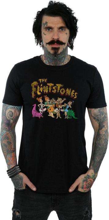 Produktbild The Flintstones Group Distressed TShirt (M)