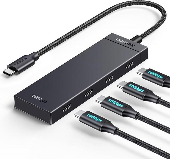 Produktbild Ugreen CM806, 4 x USB-C, 0.5m