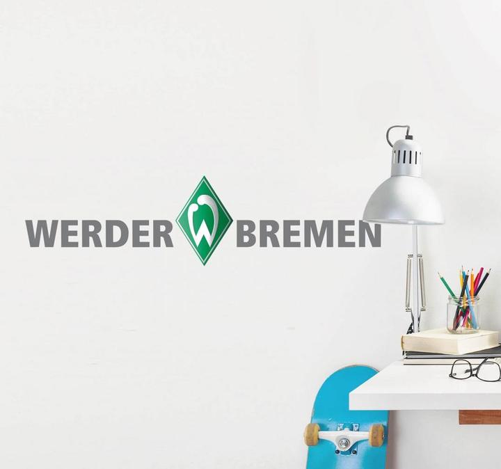 Produktbild SV Werder Bremen Werder Bremen Schriftzug (60 x 16 cm, 180 x 47 cm, 100 x 26 cm, 200 x 52 cm, 160 x 41 cm, 120 x 31 cm, 140 x 36 cm, 80 x 21 cm)