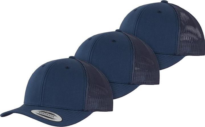 Immagine prodotto Flexfit Confezione da 3 camionisti retrò - 180999 (Taglia unica)
