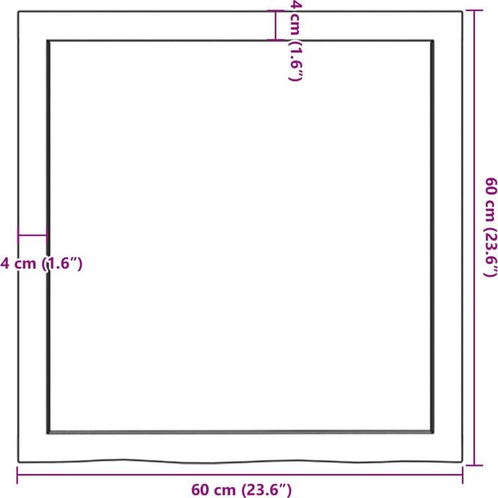 Produktbild VidaXL Emerald (60 x 4 x 60 cm)