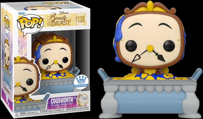 Immagine prodotto Funko POP! Disney La Belle et la Bête - Cogsworth in esclusiva Cobbler