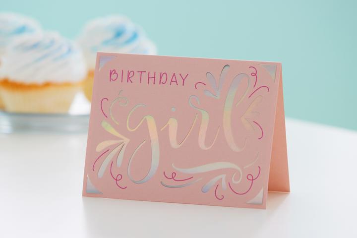 Actual product image Cricut Blank card Joy 10.7 x 13.9 cm with envelope, 12 pieces (12 pcs.)