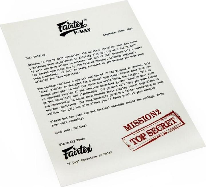 Image du produit Fairtex Gants de boxe BGV25 F-Day 2 (10 OZ)