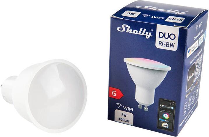 Immagine prodotto Shelly Duo GU10 - RGBW (GU10, 5 W, 400 lm, 1 x, G)