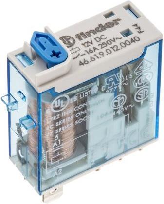 Produktbild Finder Relais 16A 12VDC 1-Wechsler