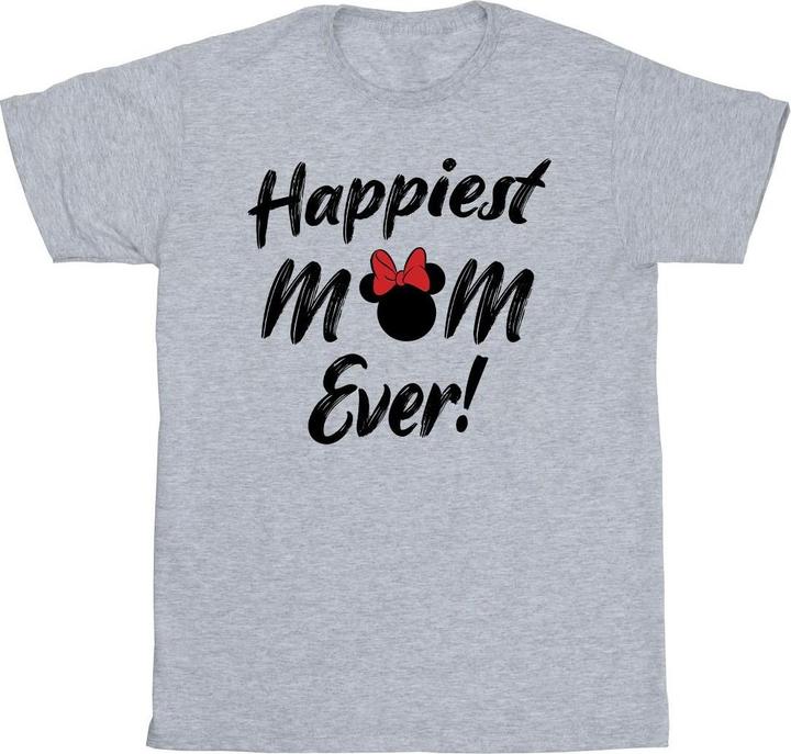 Disney Minnie Mouse Happiest Mom Ever TShirt (M)