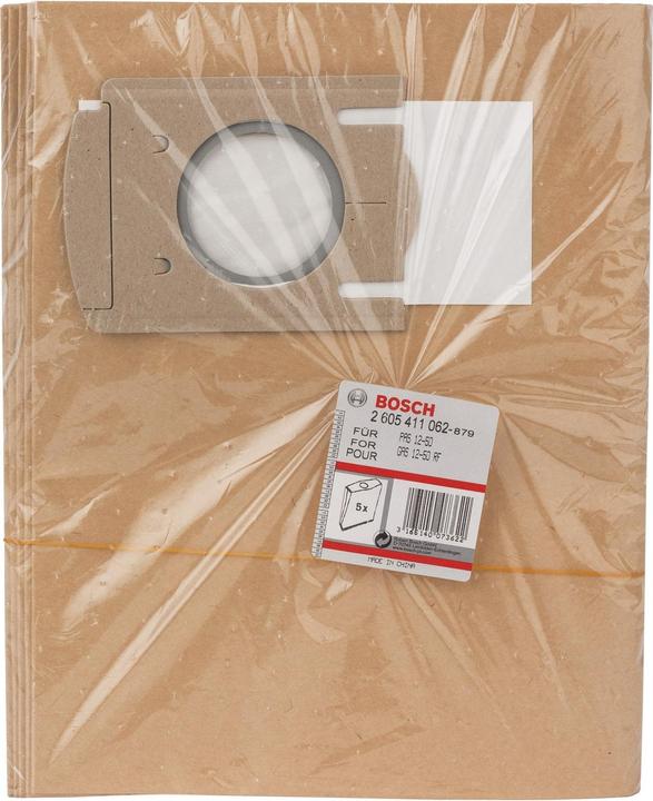 Immagine prodotto Bosch Professional Zubehör Sacchetto filtro in carta per GAS 12-50 RF Professional, PAS 12-50 F (5 x)