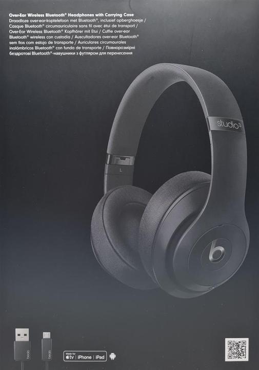 Immagine prodotto Beats Studio3 (ANC, 22 h, Cablato, Senza fili)
