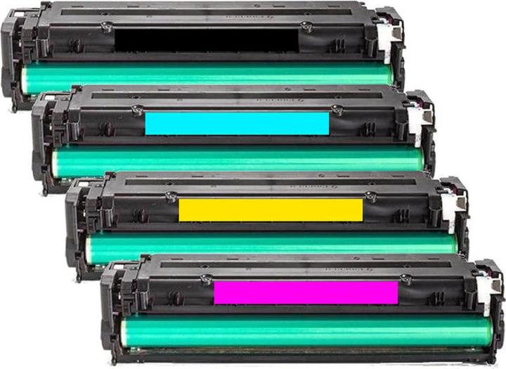 Actual product image Hermex Compatible toner for HP Color LaserJet Pro CP1525 (M, FC, C, Y)