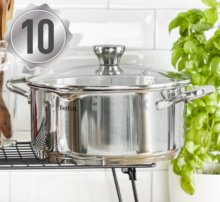 Actual product image Tefal Duetto (18 cm, Pot, Stainless steel)