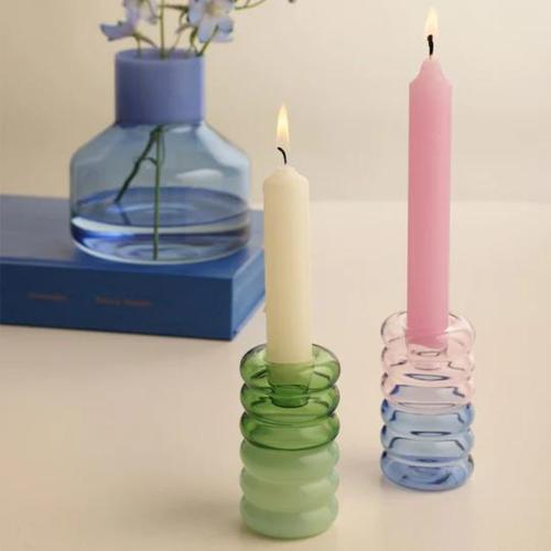 Produktbild Design Letters Kerzenständer Hoop Blue