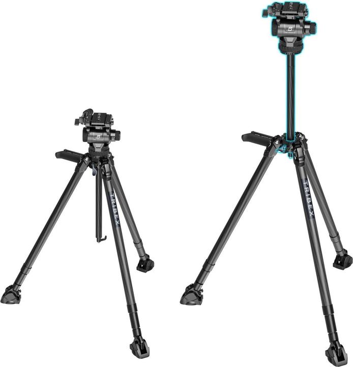 Image du produit SmallRig 4259 x Potato Jet Tribex Hydraulic Carbon Fiber Tripod Kit (Carbone)