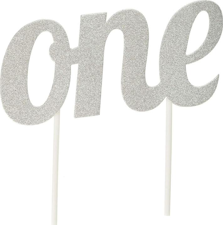 Immagine prodotto Creative Party Decorazione torta glitter 1º compleanno