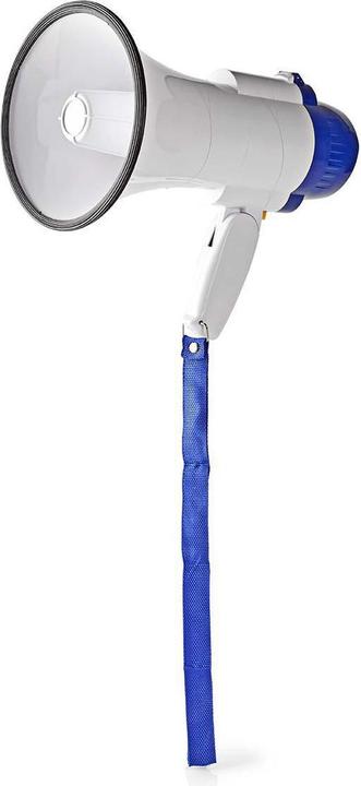 Actual product image Nedis Megaphone | Maximum range: 250 m | Max. volume control: 115 dB | Built-in microphone (Megaphone)