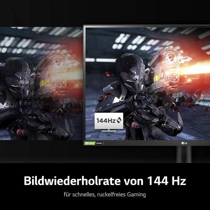 Produktbild LG 27GN800P-B (2560 x 1440 Pixel, 27")
