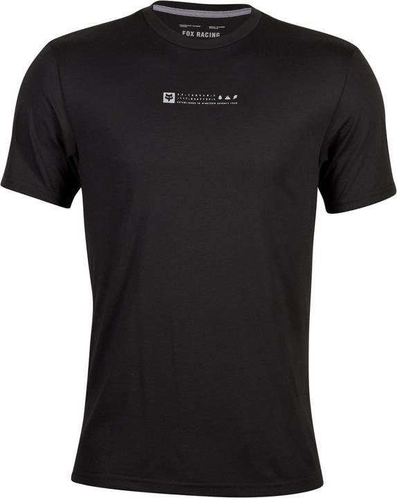 Fox Tee 23 Base Over Ss Tech Blk M (M)