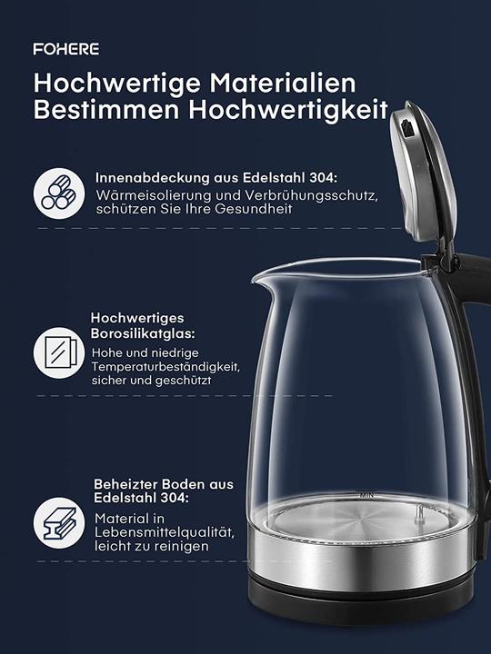 Actual product image Fohere Kettle (1.70 l)