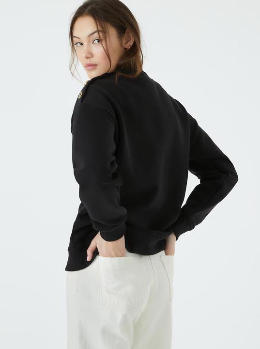 Produktbild La Redoute Collections Sweatjacke mit rundem Ausschnitt (XS)