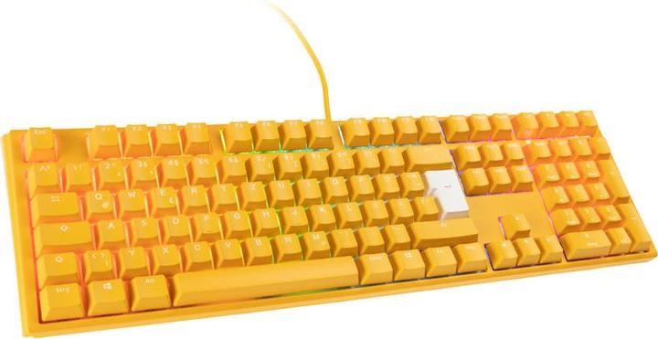 Immagine prodotto Ducky Tastiera da gioco One 3 gialla, LED RGB - MX blu (DE, Cablato)