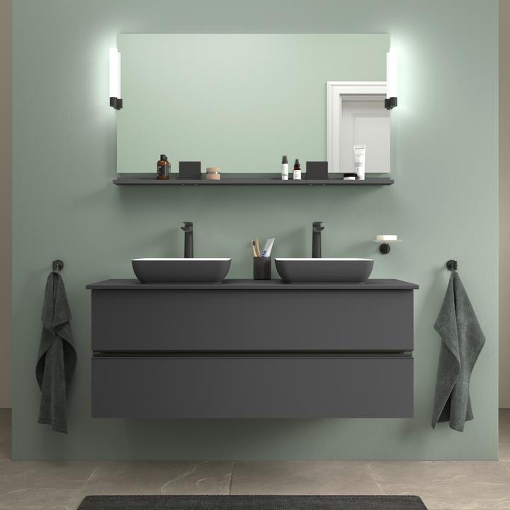 Produktbild Duravit Sivida Aufsatzwaschtisch, eckig, 400x400mm, ohne Hahnloch, ohne Überlauf (400 mm, 400 mm)