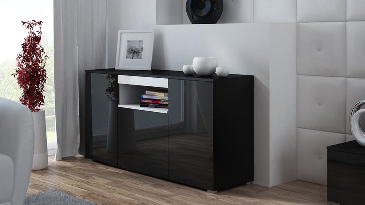 Actual product image Cama K VIVA CZ/CZ+BI Living room sideboard 3 door(s) (150 x 45 x 80 cm)