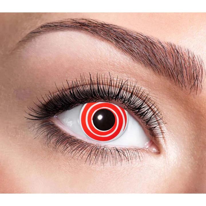 Actual product image Boland Contact lenses Spiral:Weekly lenses (Red)
