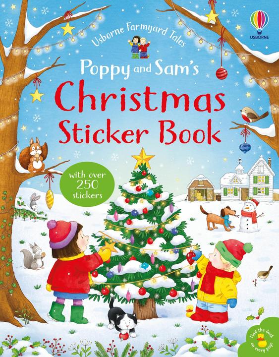 Image du produit Le livre d'autocollants de Noël de Poppy et Sam