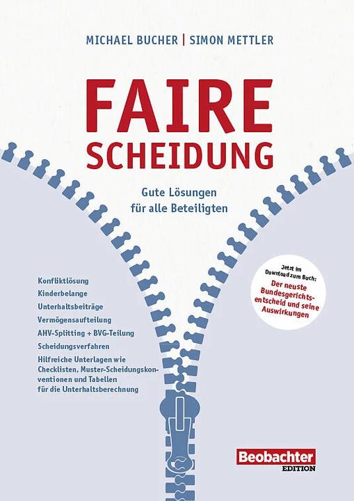Produktbild Faire Scheidung (Deutsch, Michael Bucher, Simon Mettler, 2023)